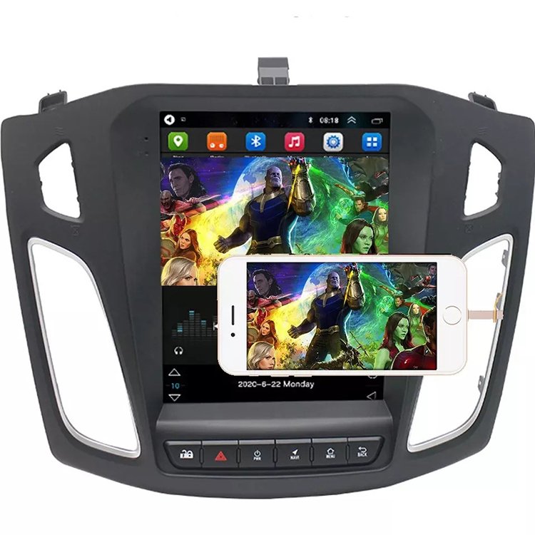Android 11 Car Radio Carplay Touch Screen 2 Din 9.7 Inch Tesla Style Multimedia Car Dvd Player For Infiniti FX35 2002~2006