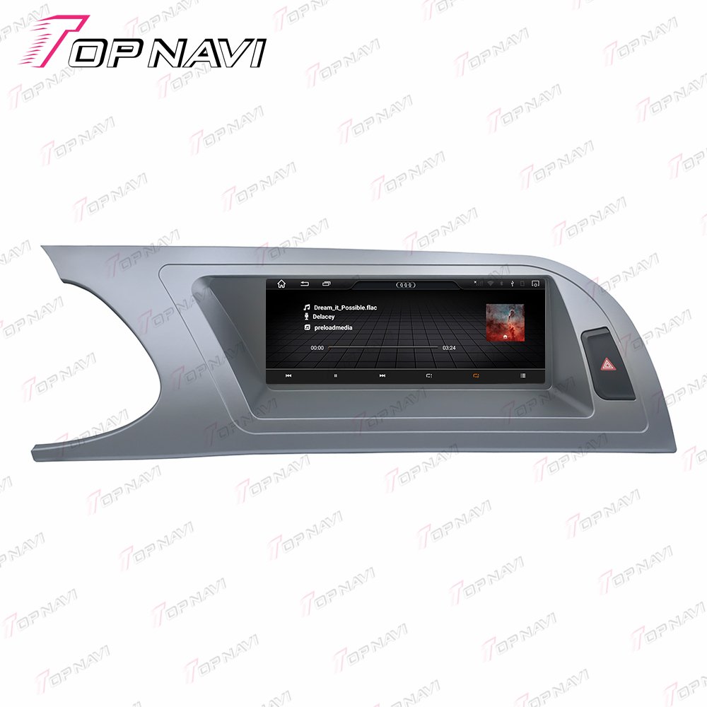 High resolution touch vertical screen android car radio For Audi A4 2009 2010 2011 2012 DVD GPS wireless multimedia player