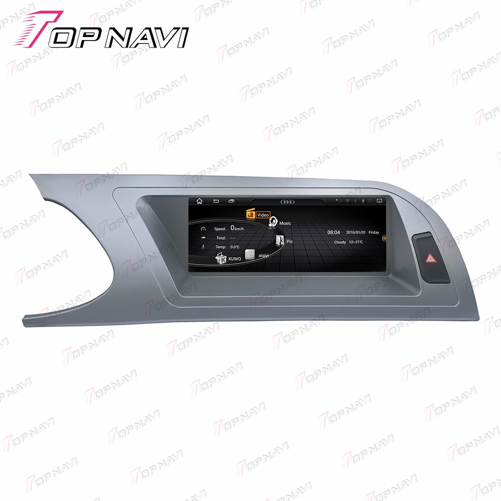 High resolution touch vertical screen android car radio For Audi A4 2009 2010 2011 2012 DVD GPS wireless multimedia player
