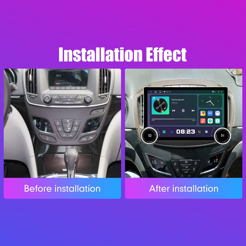 11.8Inch Car Radio For Buick Regal 2014-2018 DIAMOND 2K QLED Screen 2Din Android Car Stereo Car DVD Player Carplay DSP