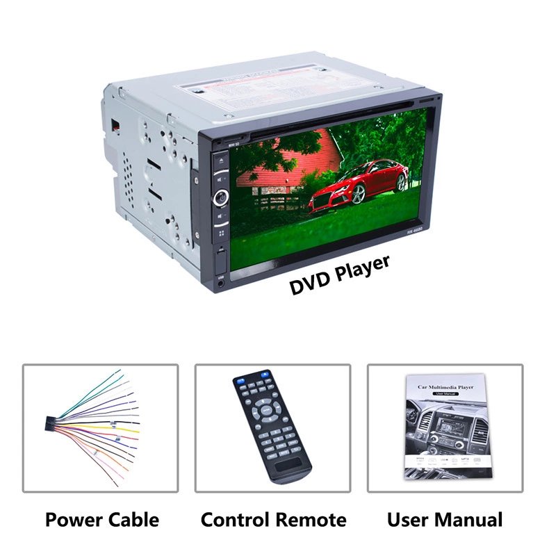Universal 2din Double Din 7" CAR DVD RADIO STEREO AUDIO MP5 Multimedia PLAYER