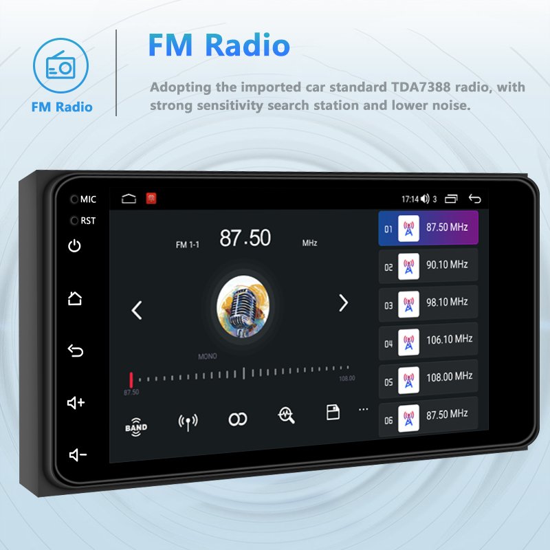 Factory N3L 64GB 7 Inch 8 Core Android Car Touch Screen DVD Player FM Radio Auto Radio GPS Navigation WIFI 4G Carplay for Toyota