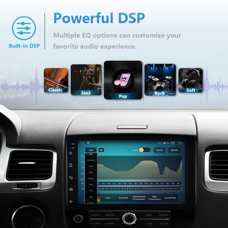 Factory N3L 64GB 7 Inch 8 Core Android Car Touch Screen DVD Player FM Radio Auto Radio GPS Navigation WIFI 4G Carplay for Toyota