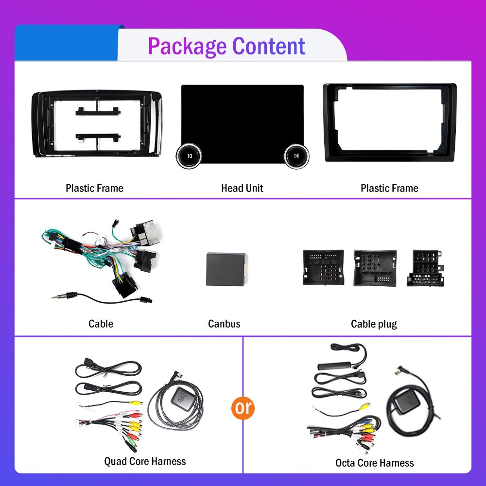 11.8Inch 2Din Android Car Radio For Benz W251 R300 R350 2006-2014 2K QLED Screen Car Stereo Car DVD Player Carplay Android Auto