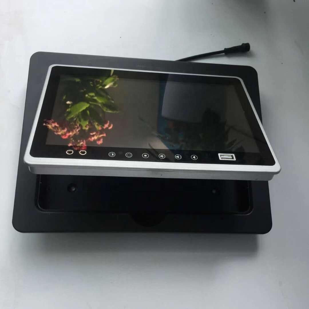7'' Bus seat monitor multimedia tablet supports multi-language car dvd player