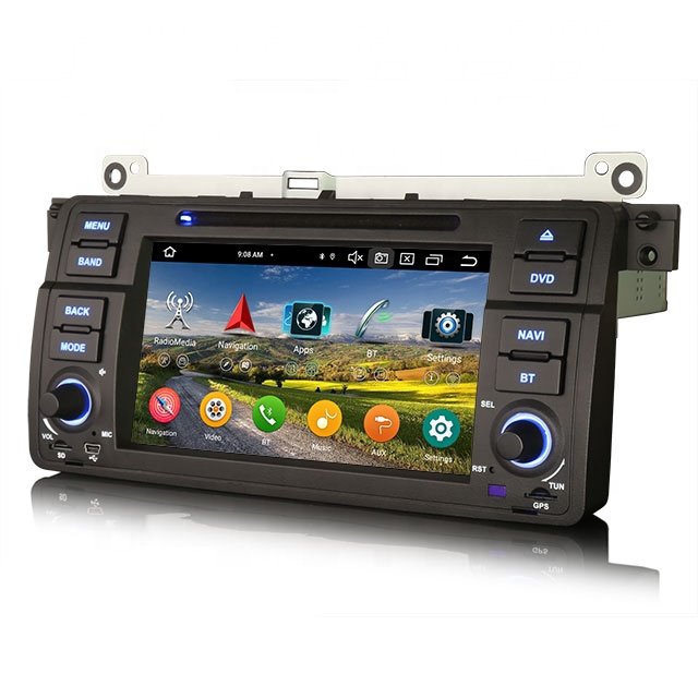 Erisin ES6746B Android 13.0 Car Multimedia DVD Player for BMW E46 M3 Stereo Latest BT 5.0 Wireless CarPlay Auto GPS Radio