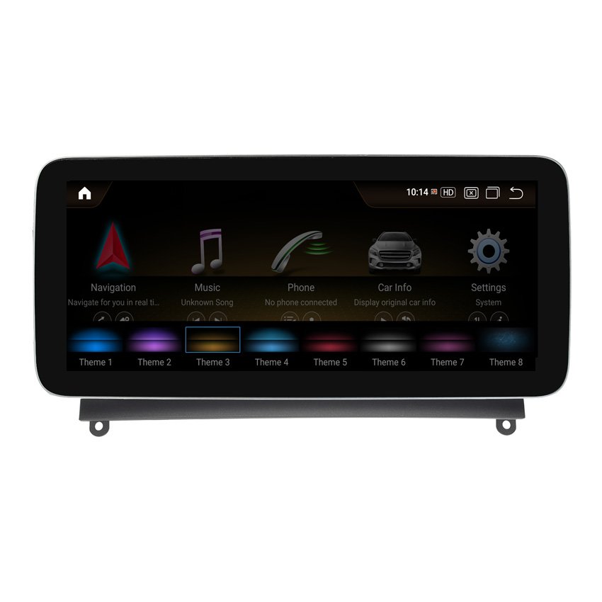 12.3 inch 1920*720p HD Car DVD Player Android 13 Screen for Mercedes Benz C Class W204 C180 C200 C350 C63 Coupe Multimedia
