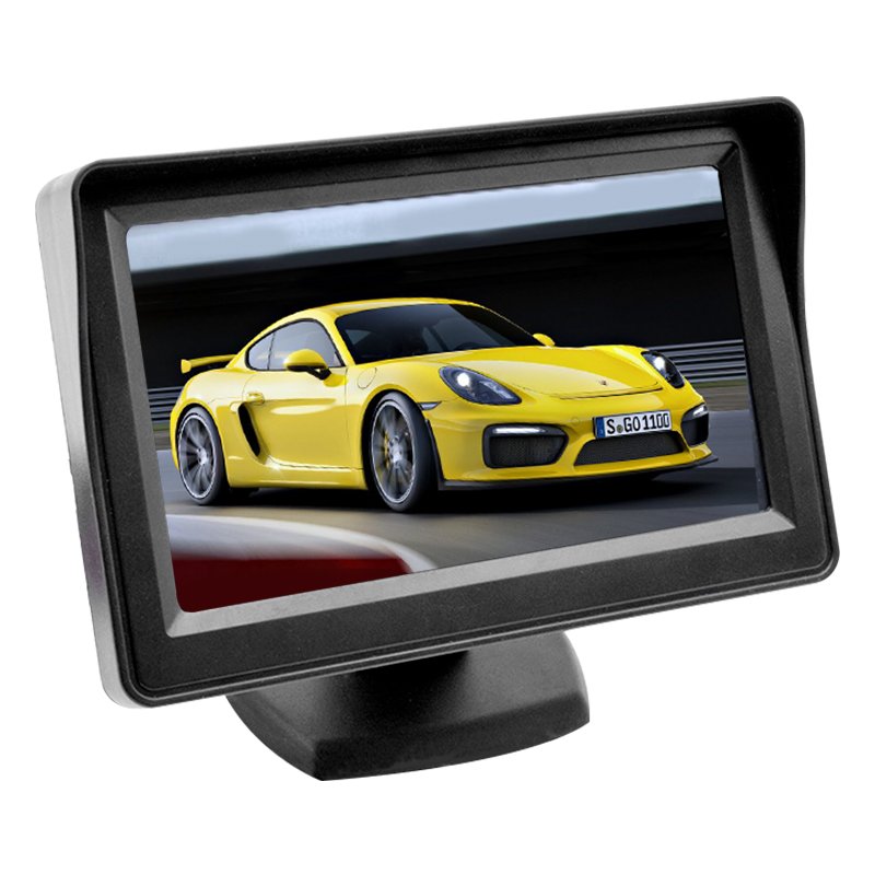 Hot Sale Universal 4.3 Inch Black DVD Player Headrest Monitor for Car