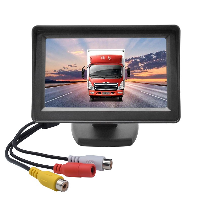 Hot Sale Universal 4.3 Inch Black DVD Player Headrest Monitor for Car