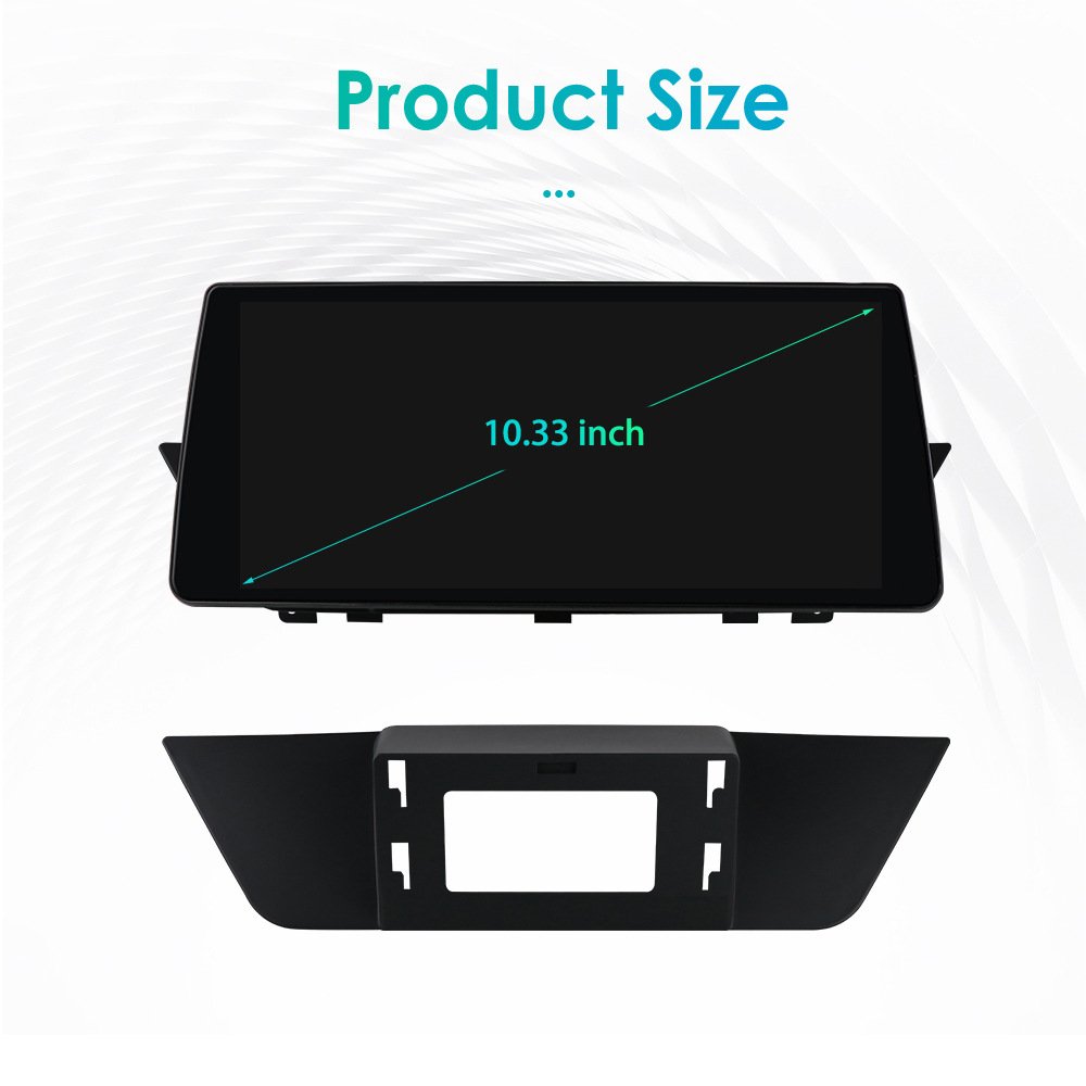 10.33 Inch Wifi+4G OLED Android 12 Rgb Car Dvd Player for BMW X1 E84 2009 2015 with radio CarPlay Android Auto GPS
