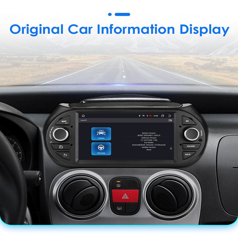 Electronic Car Audio Autoradio For Car Fiat Fiorino 2008-2017 WiFi 4G BT Carplay IPS Touch Screen Multimedia Car Dvd Player