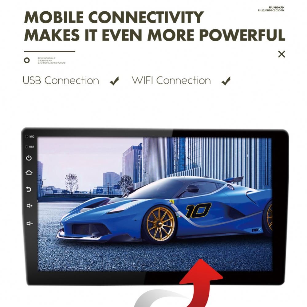 10.1 Inch Video Dashboard Car Radio Stereo Android Multimedia Car Dvd Player For Toyota Corolla 2014-2016