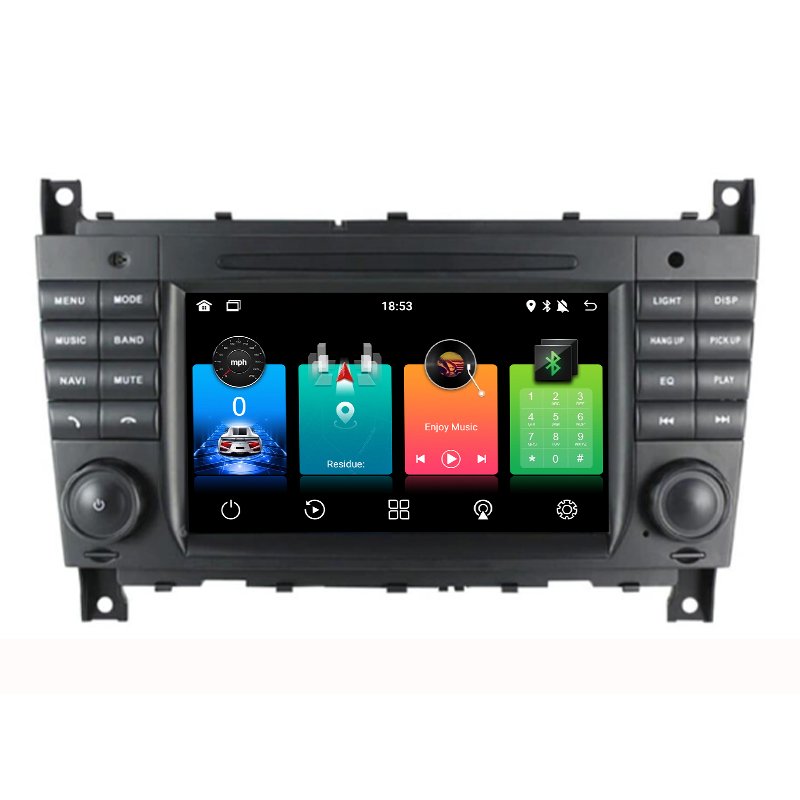Android 13 Car Multimedia Radio Player Carply For Mercedes Benz W203 W209 W219 Class A160 C-Class C180 GPS Navigation Stereo