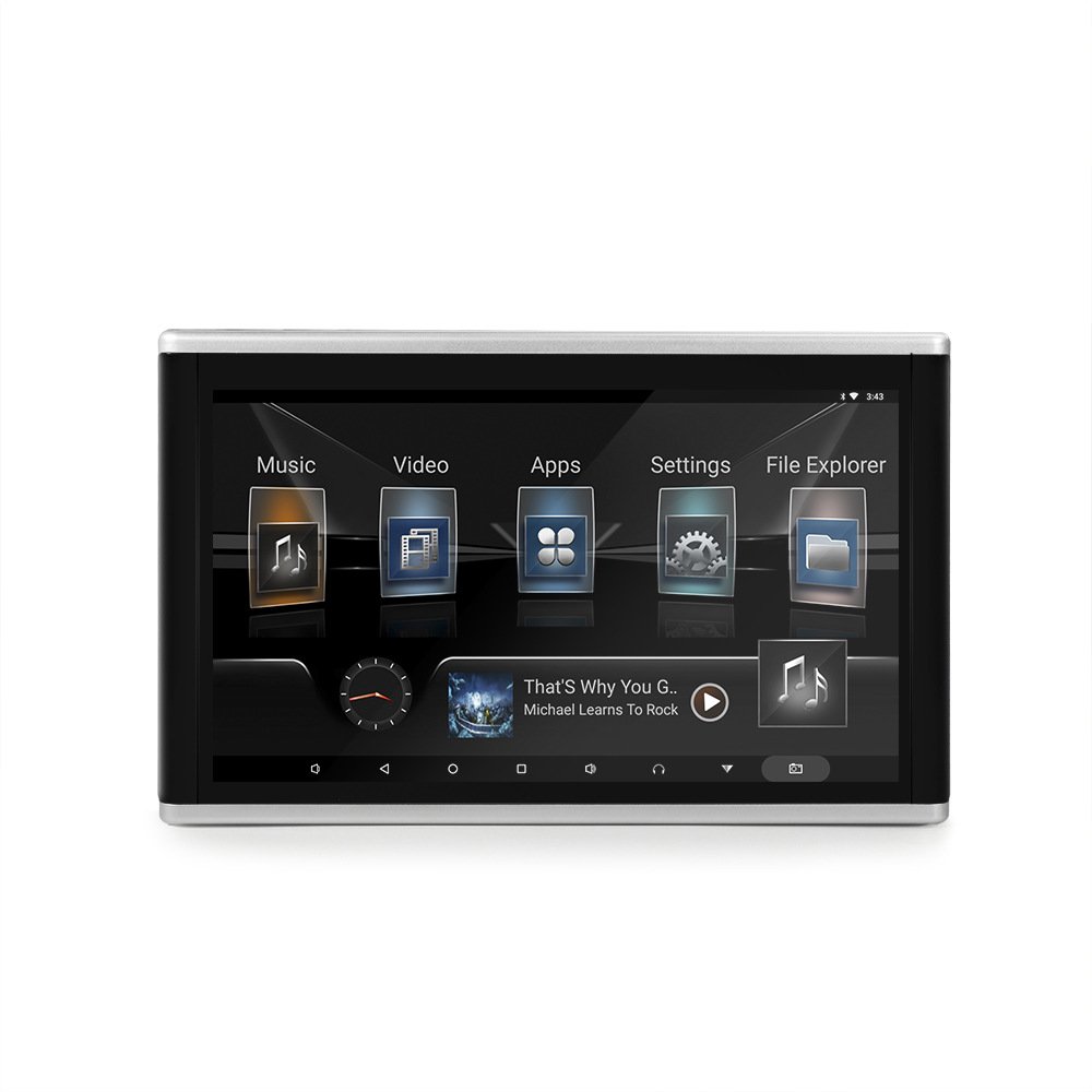 HD hot headrest touch screen 9/10.1-inch android car headrest monitor MP5 Rear seat entertainment system headrest car dvd player