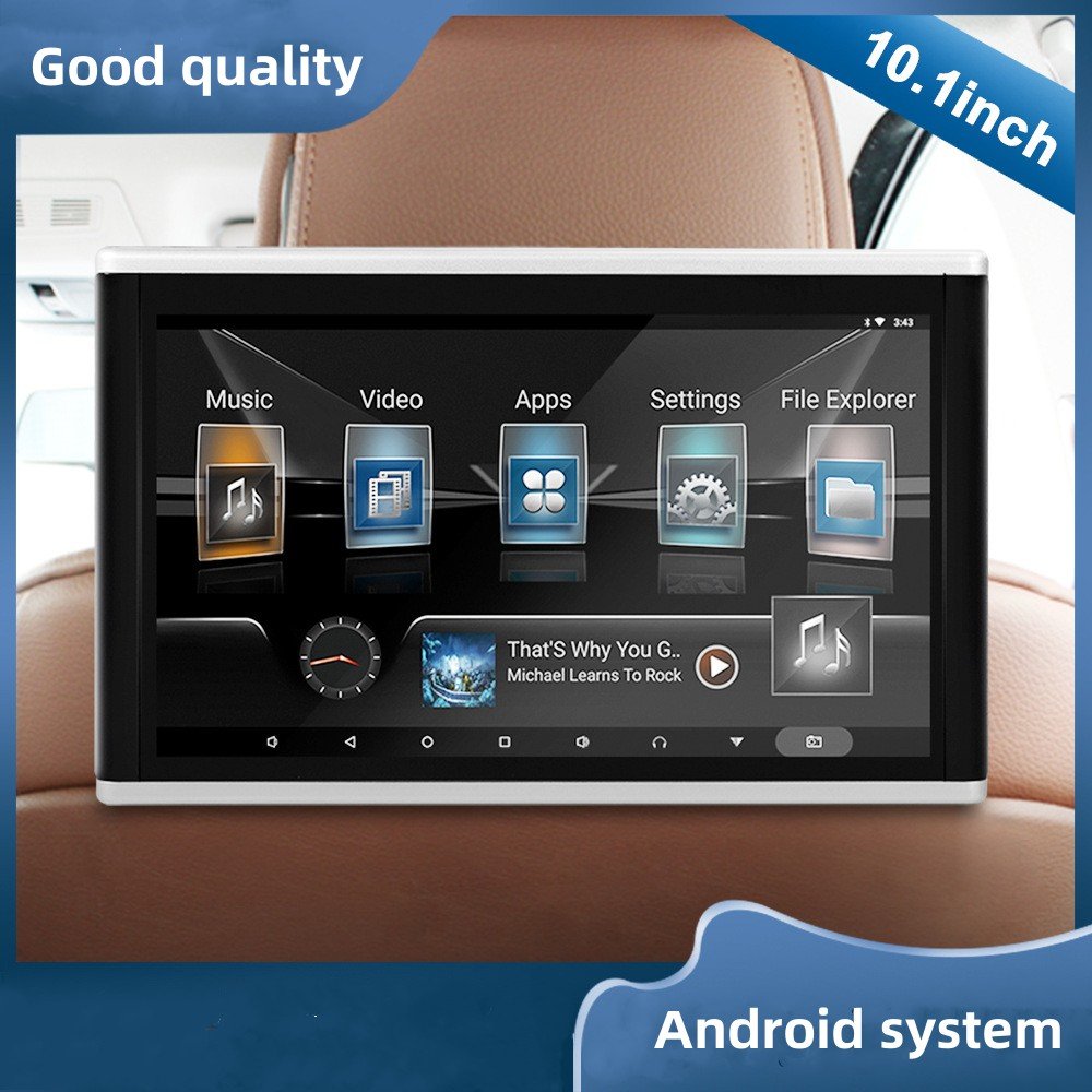 HD hot headrest touch screen 9/10.1-inch android car headrest monitor MP5 Rear seat entertainment system headrest car dvd player