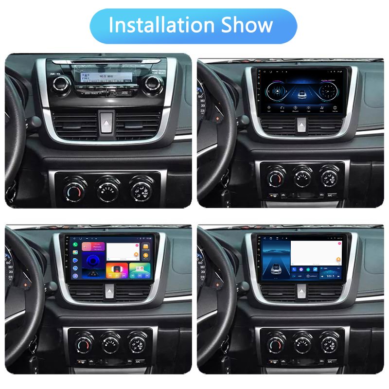 android car audio system For TOYOTA VIOS Yaris 2016 2017 2018 WIFI GPS Navigation 1din car stereo