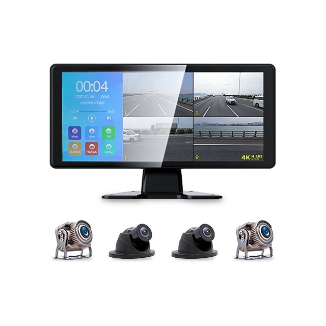 10.36 Inch Full-Touch Car Monitor Screen MP5 Multimedia Car DVD Player Truck Bus Monitor System