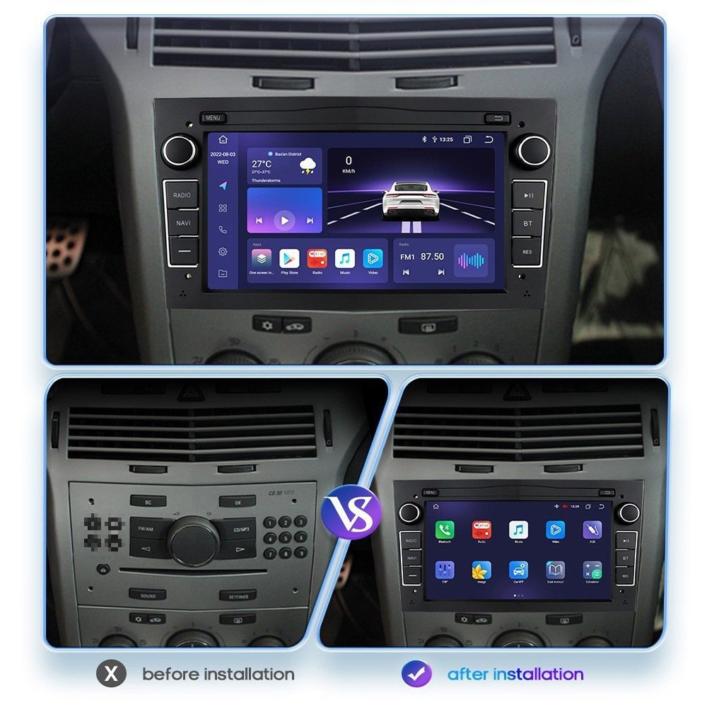 Android Car Screen 2+32GB carplay 2din android autoradio For opel astra h j g k astra j vectra c zafira b vivaro corsa c antara