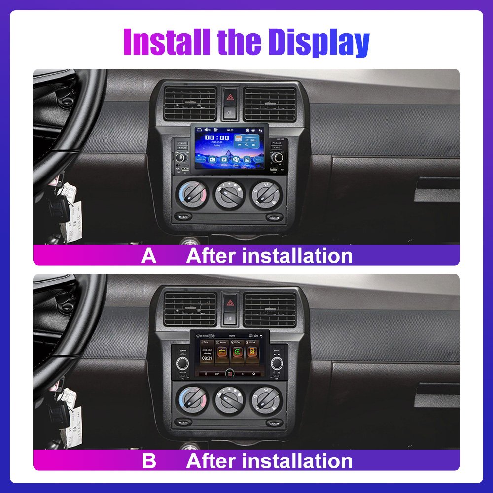 Universal 1Din 5 Inch Car Radio MP5 Carplay Multimedia Player Auto Radio Car Stereo Headunit With BT Remote Control Car Mp5 Dvd