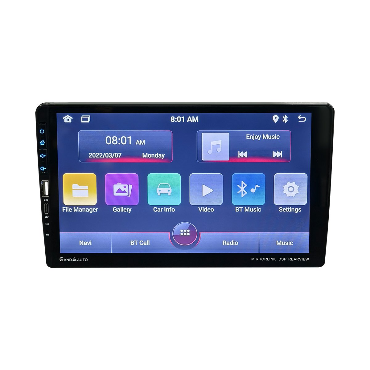 9" CarPay Android11 Car Stereo 1/16GB smart multimedia GPS positioning Navigation AV-OUT ASP Screen Media 2 Din Car DVD Player