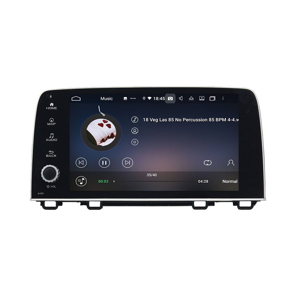 2 Din 8 Core Android 10.0 Car DVD Player GPS Navigation For Honda CRV 2017 2018 2019 Multimedia Player Auto Radio Head Unit RHD