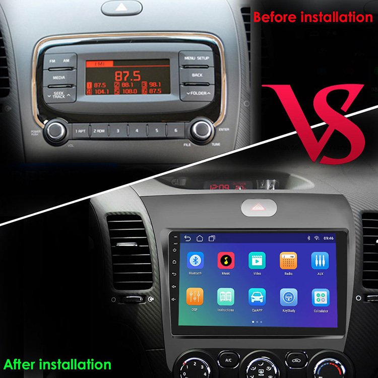 For Kia Cerato K3 Forte 2012 2013 2014 2015 2016 2017 2018 2019 Gps Navigation Radio Tuner Car Player Android 11 Audio Autoradio