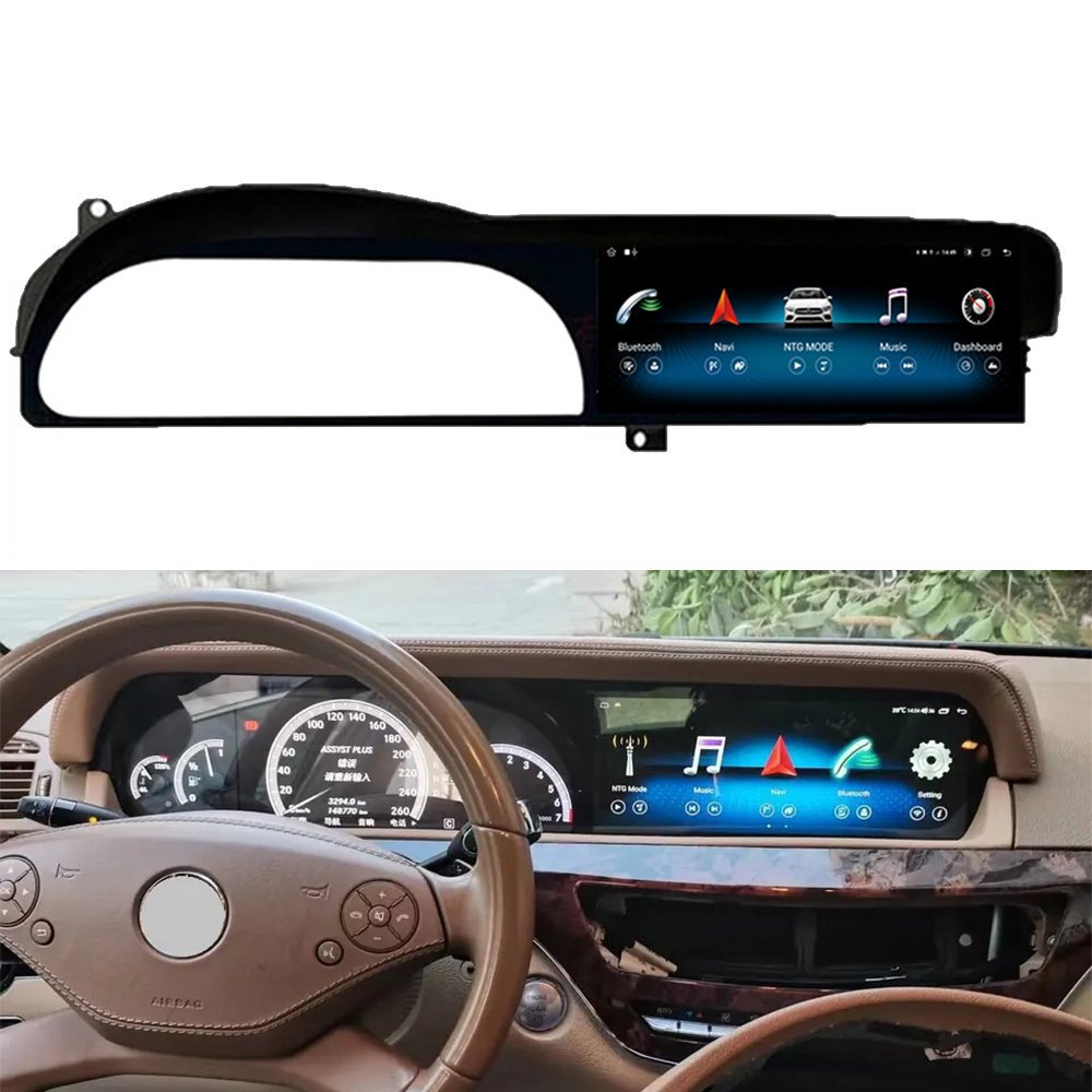 Maisimei 8 Core W221 Android 11 Navigation Touch Screen For Mercedes Benz S Class C216 Coupe Car Dvd Player Car Radio Carplay