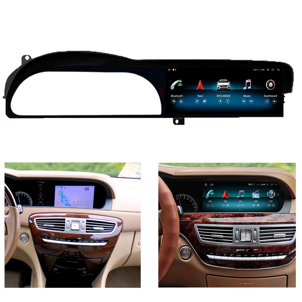 Maisimei 8 Core W221 Android 11 Navigation Touch Screen For Mercedes Benz S Class C216 Coupe Car Dvd Player Car Radio Carplay
