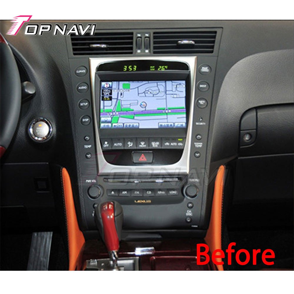 Car Android Screen DVD player GPS Navigation For Lexus GS300 GS350 GS460 2006 2007 2008 2009 2010 2011 touch car screen