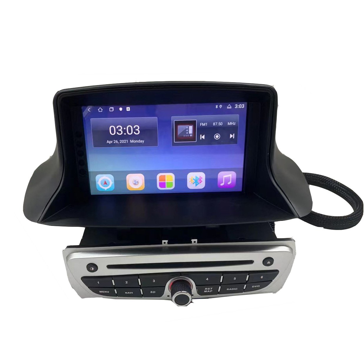 Car Dvd Player for RENAULT MEGANE 3 2011-2014 1+16G 4+64g 6+128G Mirror Android Radio Oem Link GPS WIFI ram octa touch support