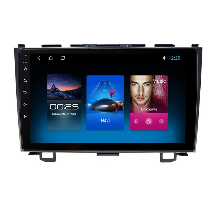 Touch Screen Video Headunit Dvd Carplay Auto Android Car Stereo Player With GPS For Honda Crv 3 2007- 2011