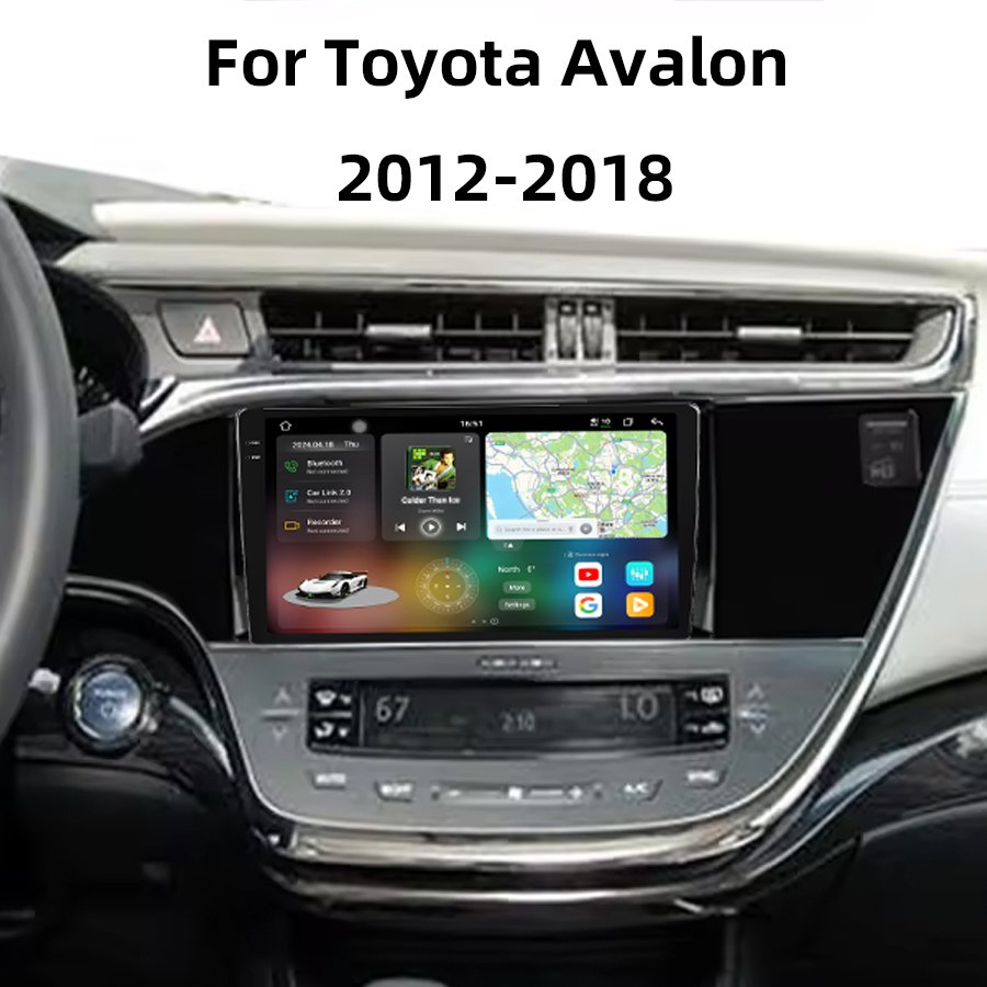 7870 Android OS 13.0 QLED 2K Auto Stereo Video Audio Player Headunit Car DVD Player For Toyota Avalon 2012-2018
