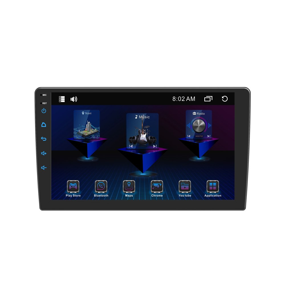 10.1'' 2+16GB 2 Din Android Car stereo Autoradio Car radio 2.5D 2k Screen GPS BT WIFI FM Car Electronic player For Toyota/Nissan