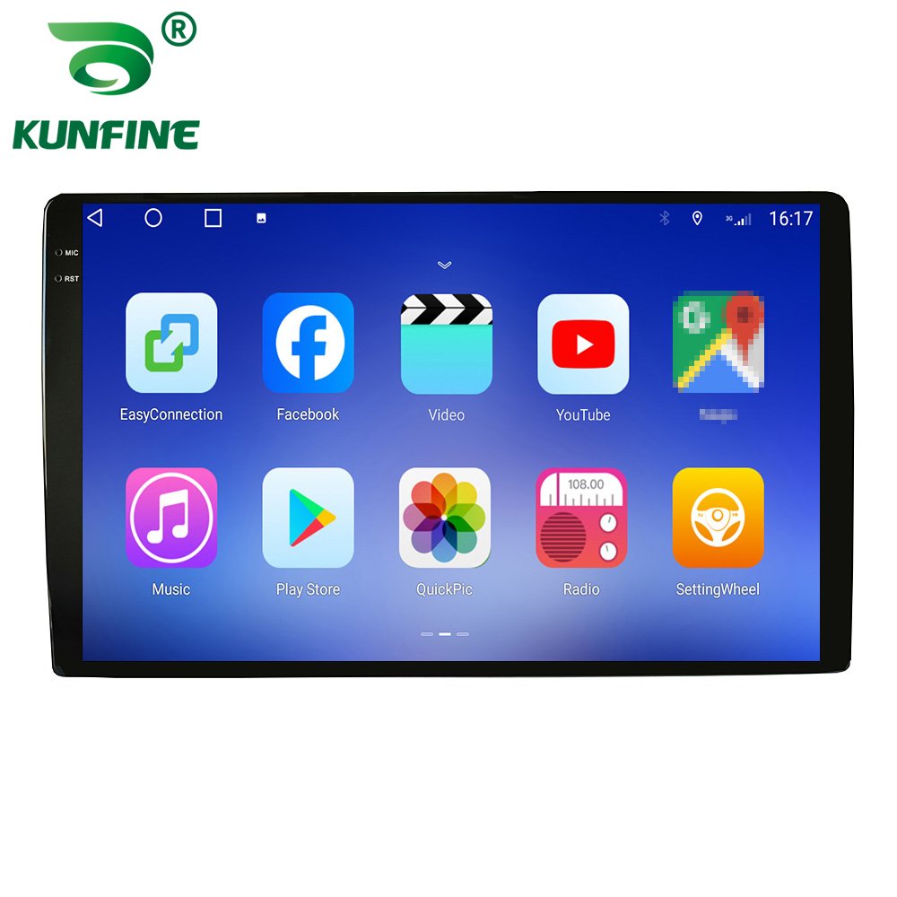 10 Inch Car Radio Headunit Device Double 2Din Android Octa-Core Car Stereo DVD Player Touch Screen Carplay Android Auto