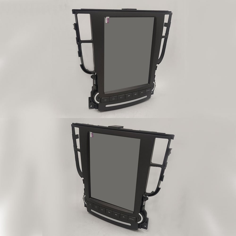 Tesla Vertical Screen Android 12 Car Radio Stereo GPS Navigation DSP Steering Wheel Compatible Acura TL 2004-2008 Touch