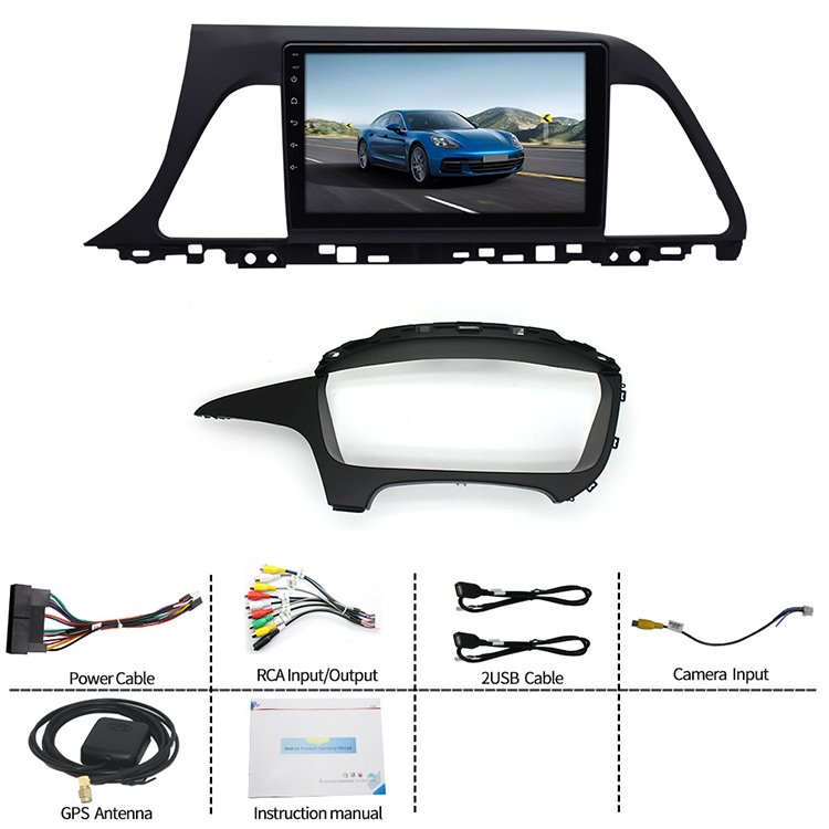 9 Inch High Quality Stereo Android Auto Car Autoradio DVD Player For Hyundai Sonata 7 LF 9 2014-2017