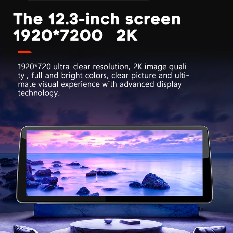 factory wholesale For BMW 1Series 2006-2011years 12.3Inch Screen multimedia system android13 still cool for car dvd player