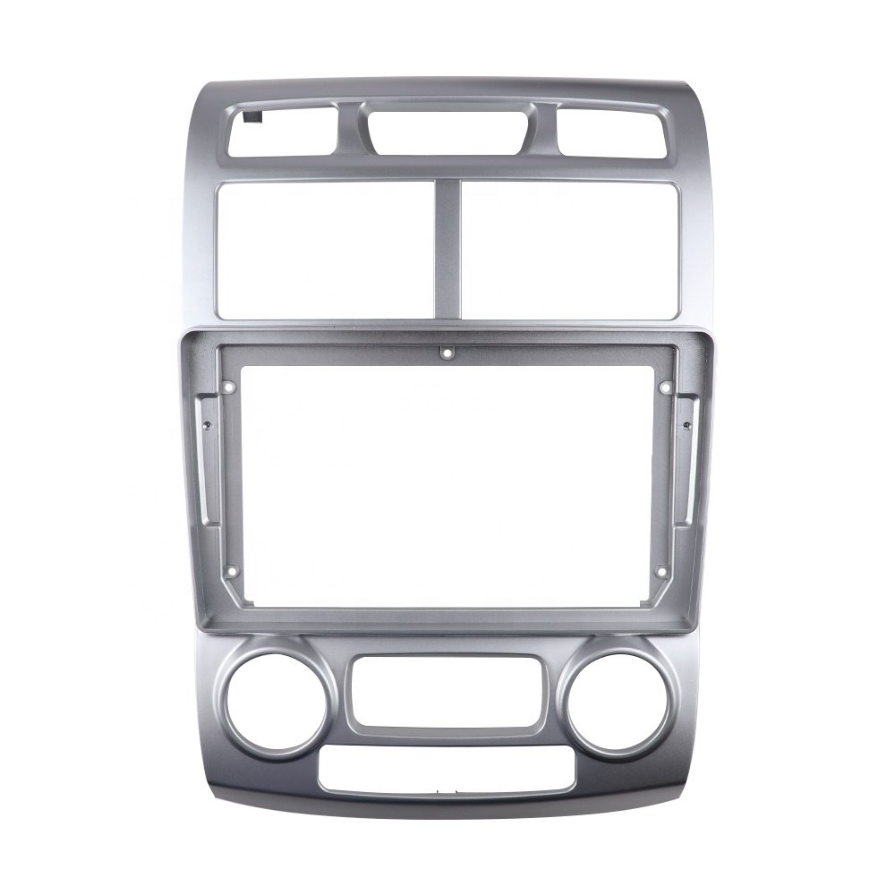 9 INCH Car Radio Fascia for KIA SPORTAGE 2005-2010 Stereo DVD Player Install Surround Trim Panel Kit Audio GPS Navigation Frame
