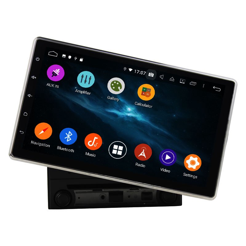 KD-2000 10.1inch android 9.0 8 core car multimedia audio system player with gps navigation for Universal car dvd player