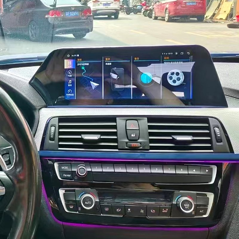 10.25 Inch Android Car dvd player touch screen radio gps navigation For Bmw 3 series GT 4-series F30 2013-2019