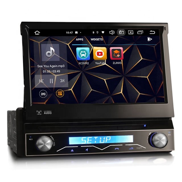 Cheap 7 inch 1 din universal ES8588U IPS Screen android Octa Core Car DVD Player gps