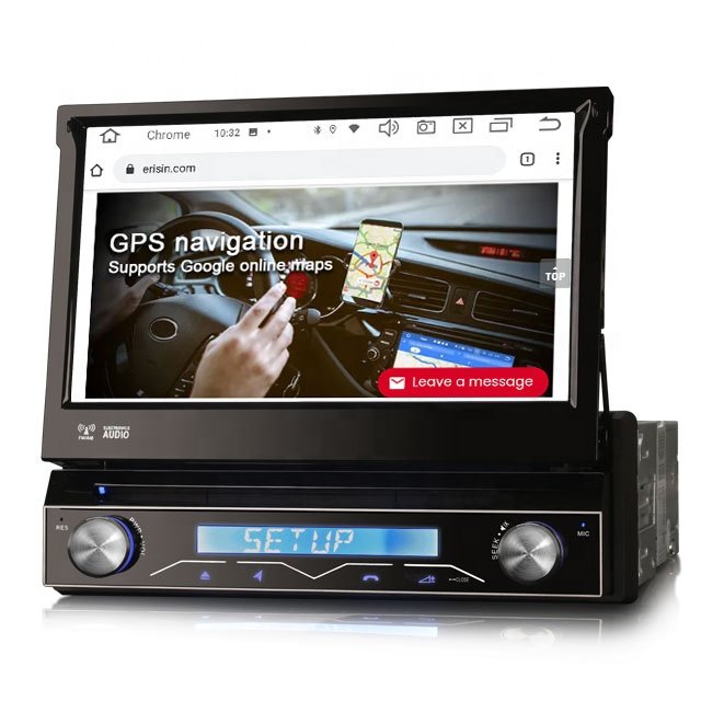Cheap 7 inch 1 din universal ES8588U IPS Screen android Octa Core Car DVD Player gps