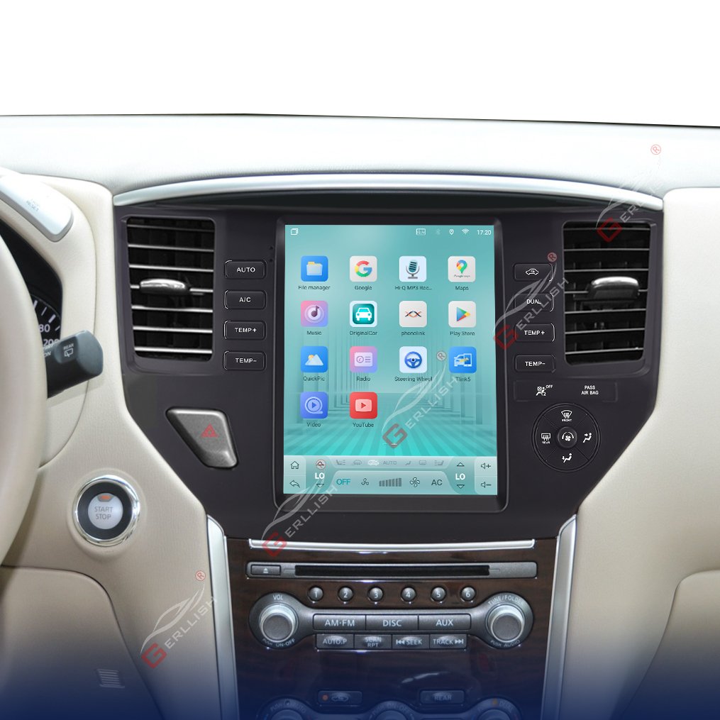 10.4"Vertical Tesla IPS Screen Android DSP Car Radio for Nissan Pathfinder R52 SL SV 2012-2020 GPS Navi Multimedia Stereo
