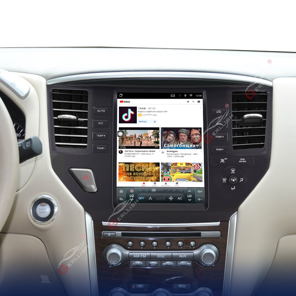 10.4"Vertical Tesla IPS Screen Android DSP Car Radio for Nissan Pathfinder R52 SL SV 2012-2020 GPS Navi Multimedia Stereo