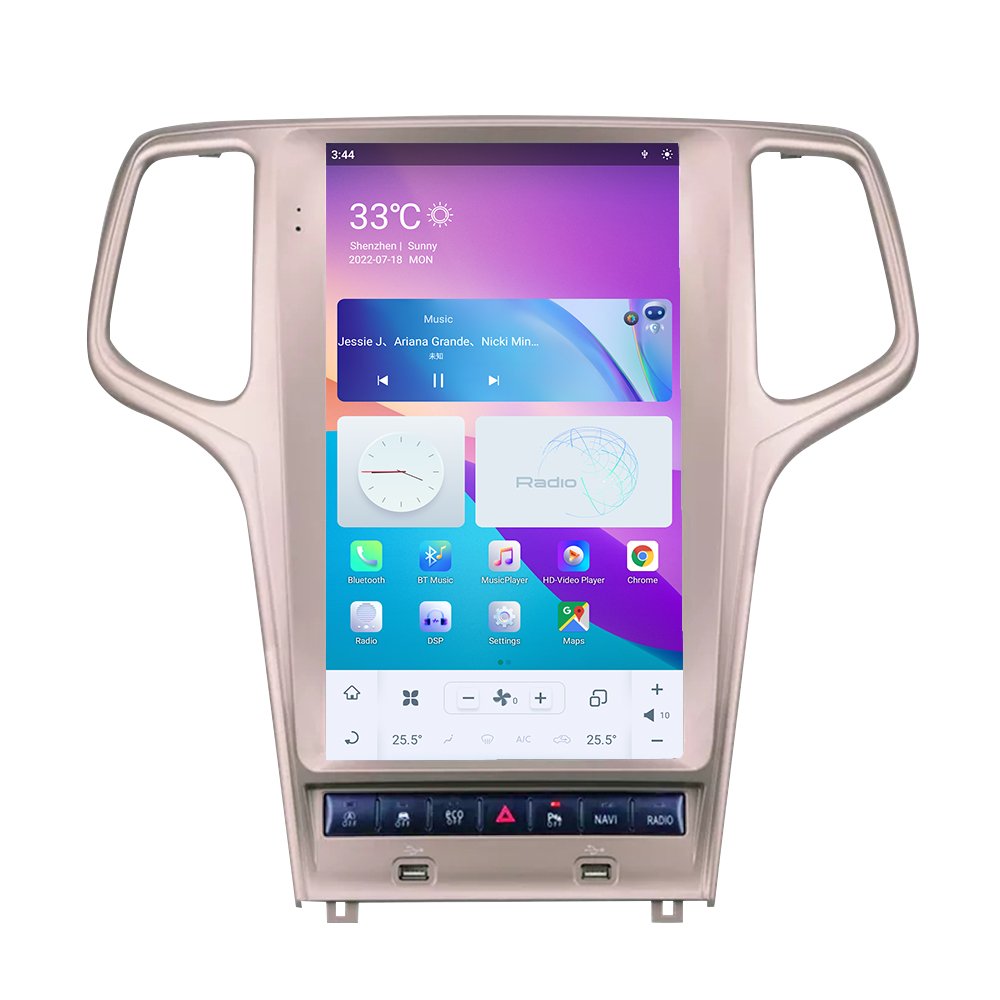 Car DVD Player For JEEP Grand Cherokee 2014- 2020 Android Car Radio 13.6 Inch 2din Carplay Auto Multimedia Player
