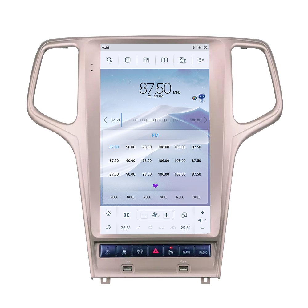 Car DVD Player For JEEP Grand Cherokee 2014- 2020 Android Car Radio 13.6 Inch 2din Carplay Auto Multimedia Player