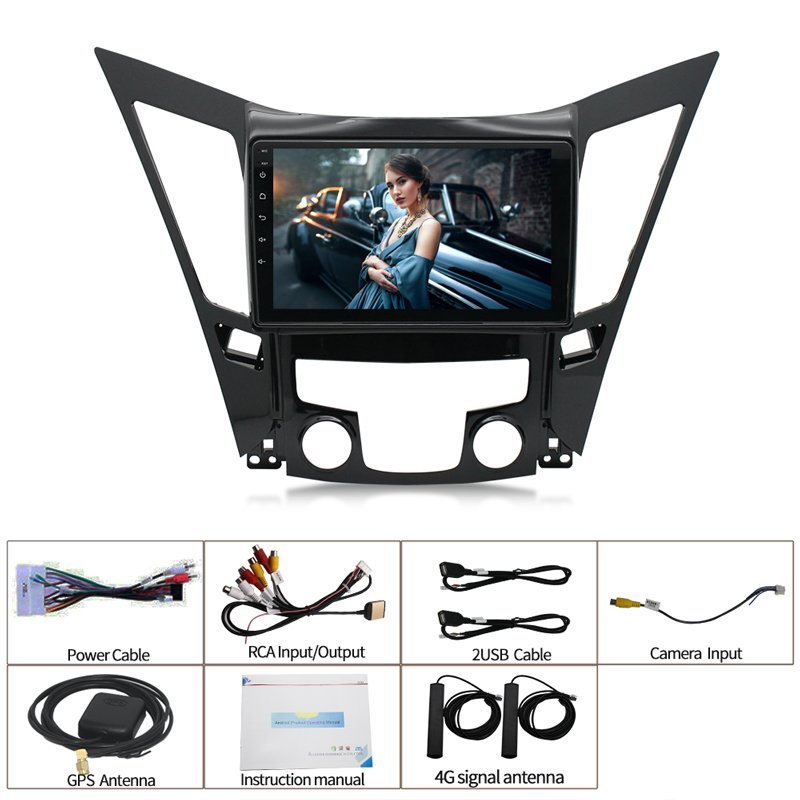 9 inch 8 core Android 10 car dvd multimedia player radio video Stereo navi audio system for Hyundai Sonata 8 2010-2015