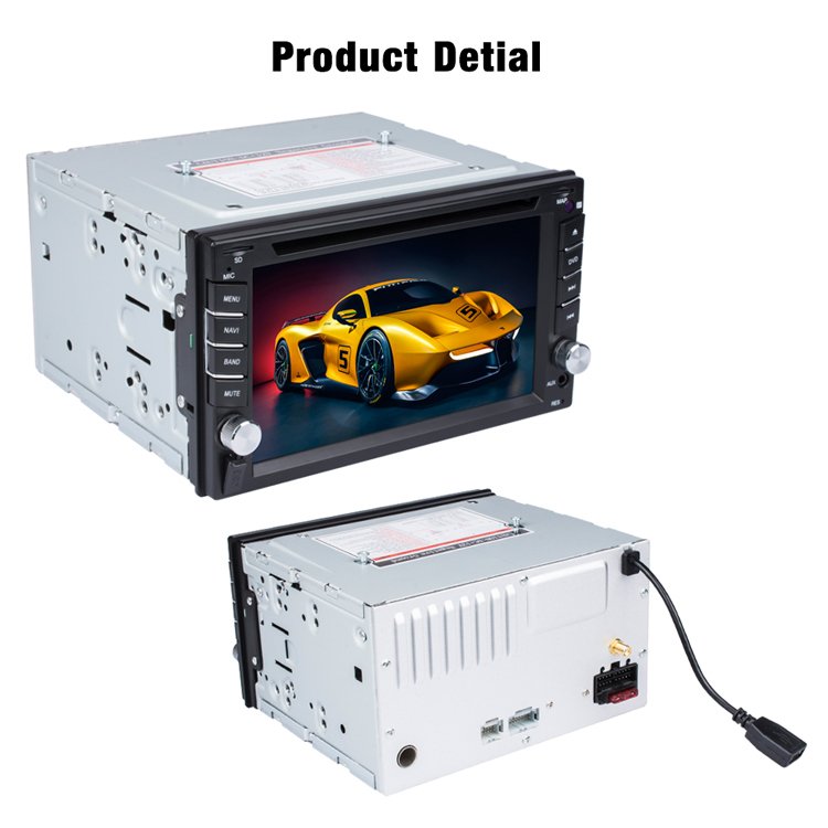 Hengmao 6212 6.2 inch wholesale car stereos dvd touch screen car dvd player