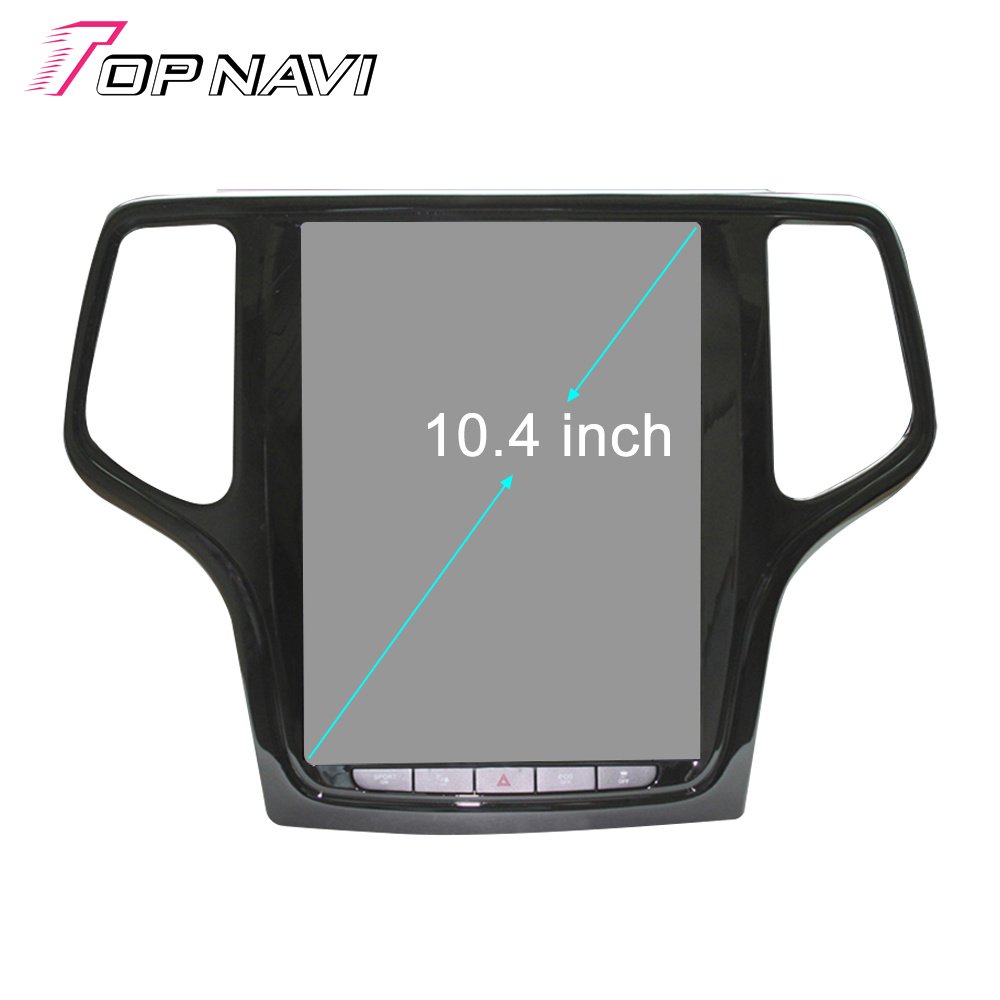 10.4inch Ts Series Android System Screen Car Radio For Tesla Style Jeep Grand Cherokee 2014 - 2019 BT Car DVD Player With BT GPS