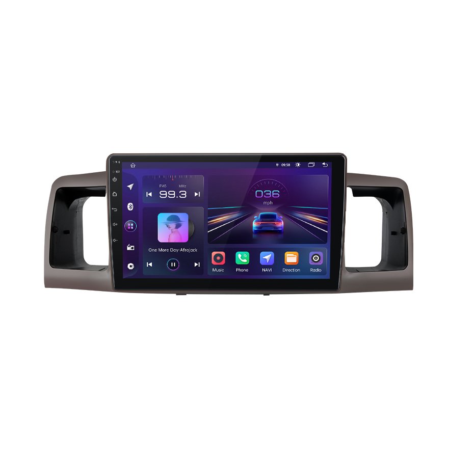Junsun V1 Wireless Carplay 128GB Android Auto Car Radio For Toyota Corolla E130 E120 2000 - 2004 Multimedia Player GPS Autoradio